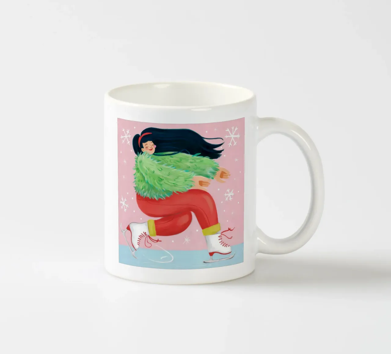 Gioia gelida del vortice tazza in ceramica da Aurora Muse