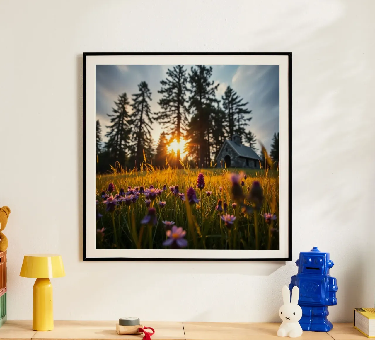 Paesaggio etereo poster da PhotoVibe Decor