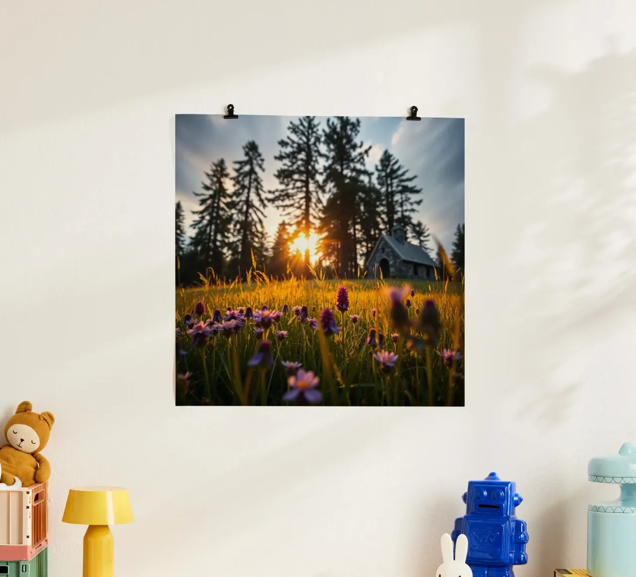 Paesaggio etereo poster da PhotoVibe Decor