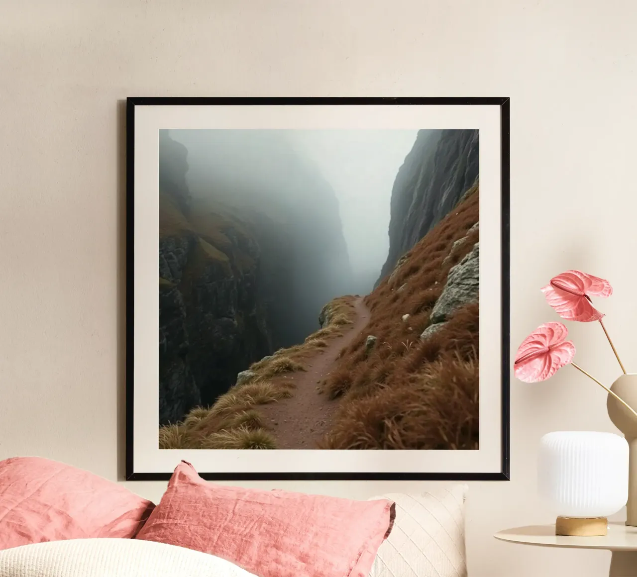 Paesaggio etereo poster da PhotoVibe Decor