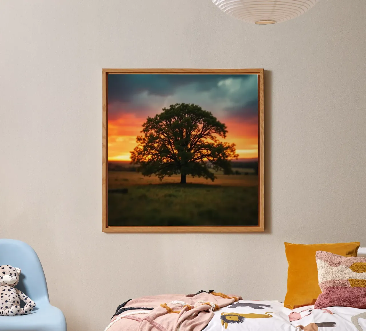 Paesaggio etereo alluminio dibond da PhotoVibe Decor