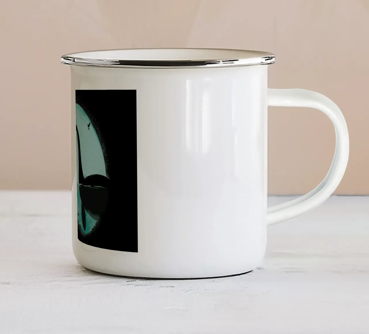 Encounter tazza in smalto da Jay Fleck