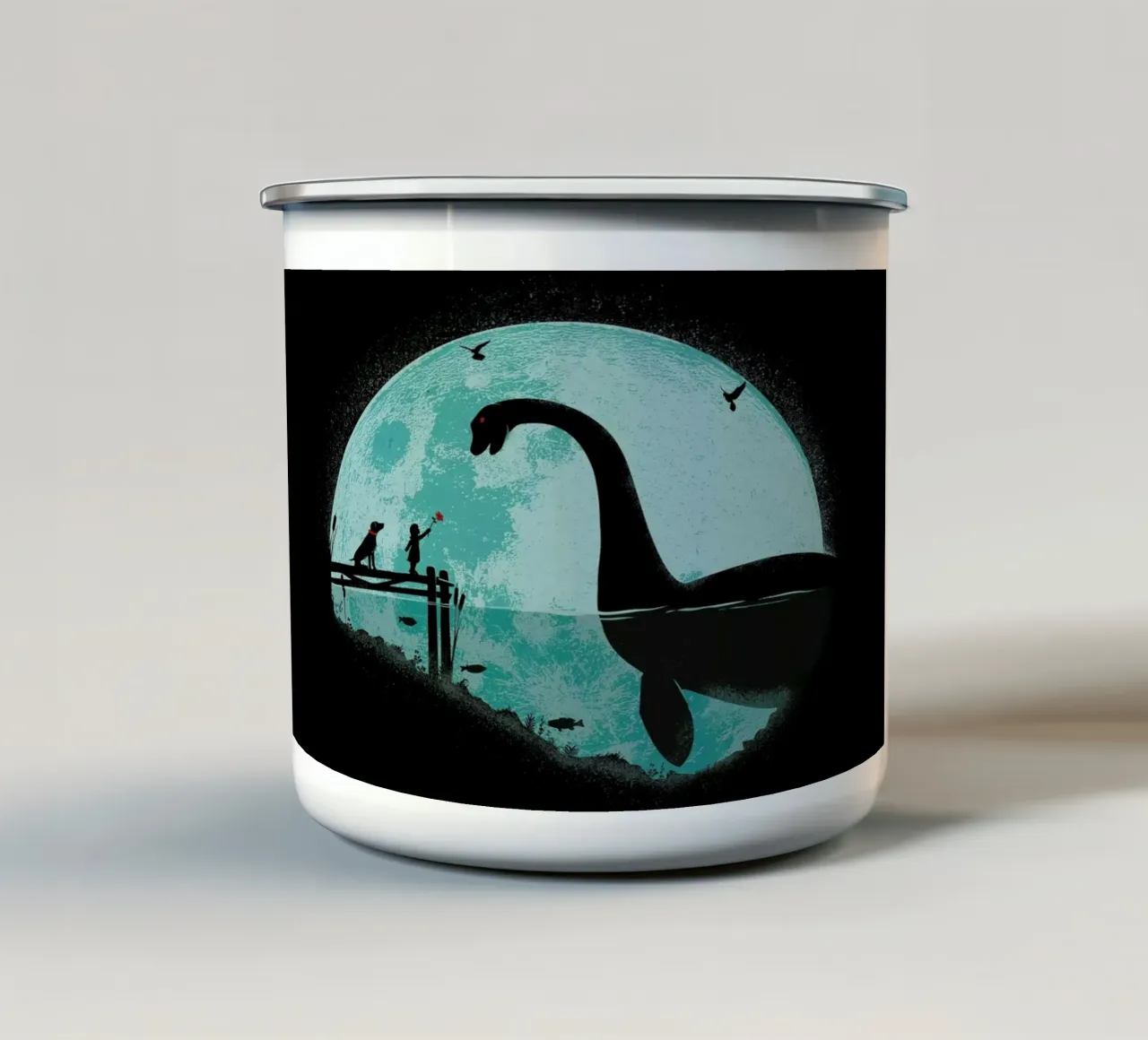 Encounter tazza in smalto da Jay Fleck
