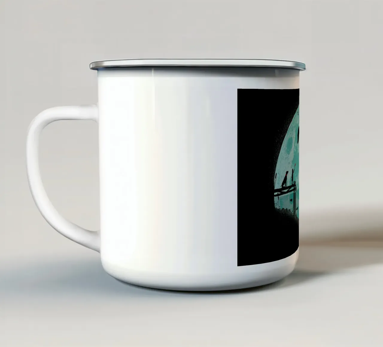 Encounter tazza in smalto da Jay Fleck