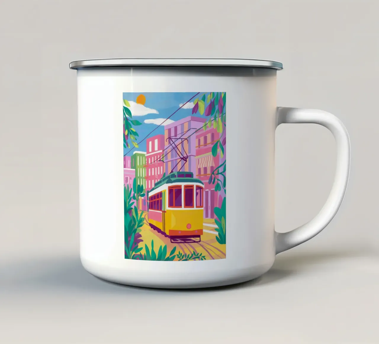 Tramway Dreamscape Vibe tazza in smalto da Aurora Muse