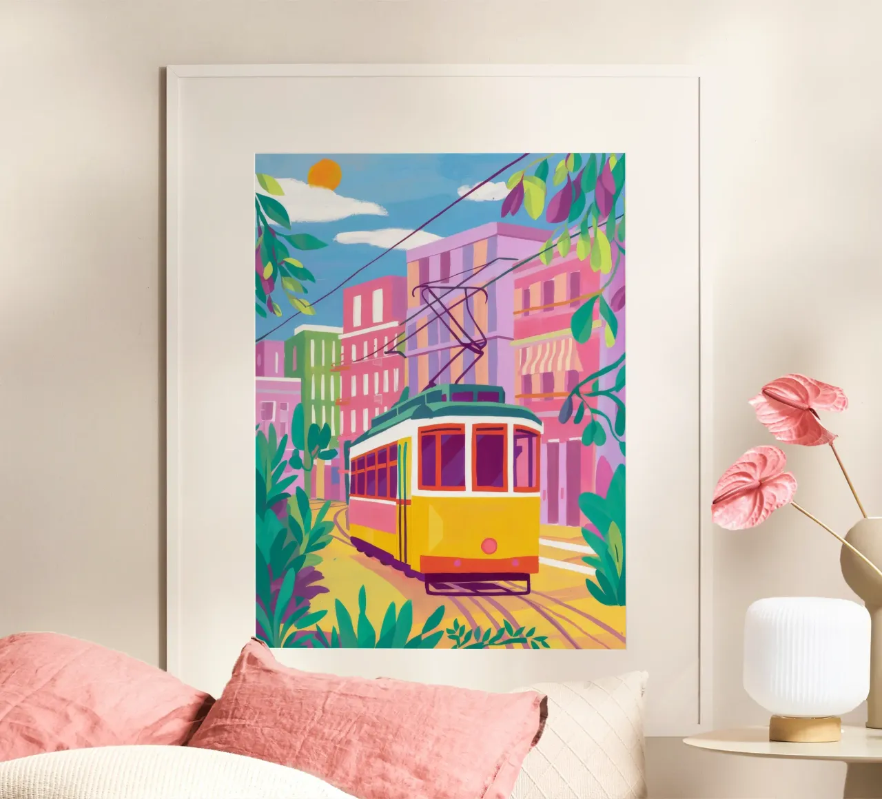 Tramway Dreamscape Vibe poster da Aurora Muse