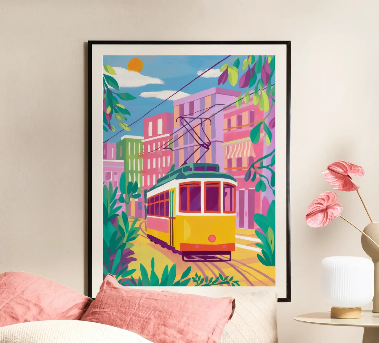 Tramway Dreamscape Vibe poster da Aurora Muse