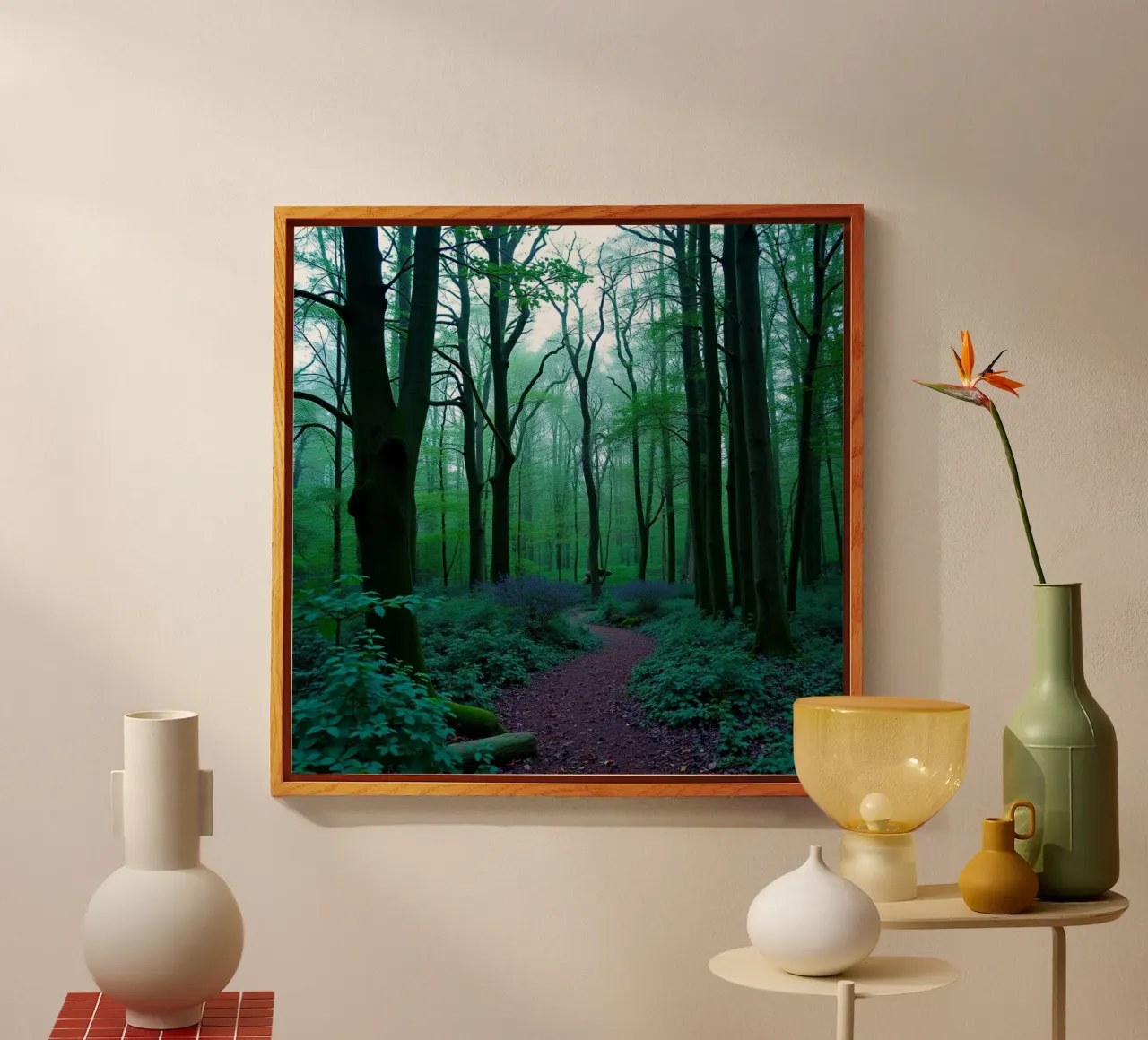 Paesaggio etereo plexiglass da PhotoVibe Decor