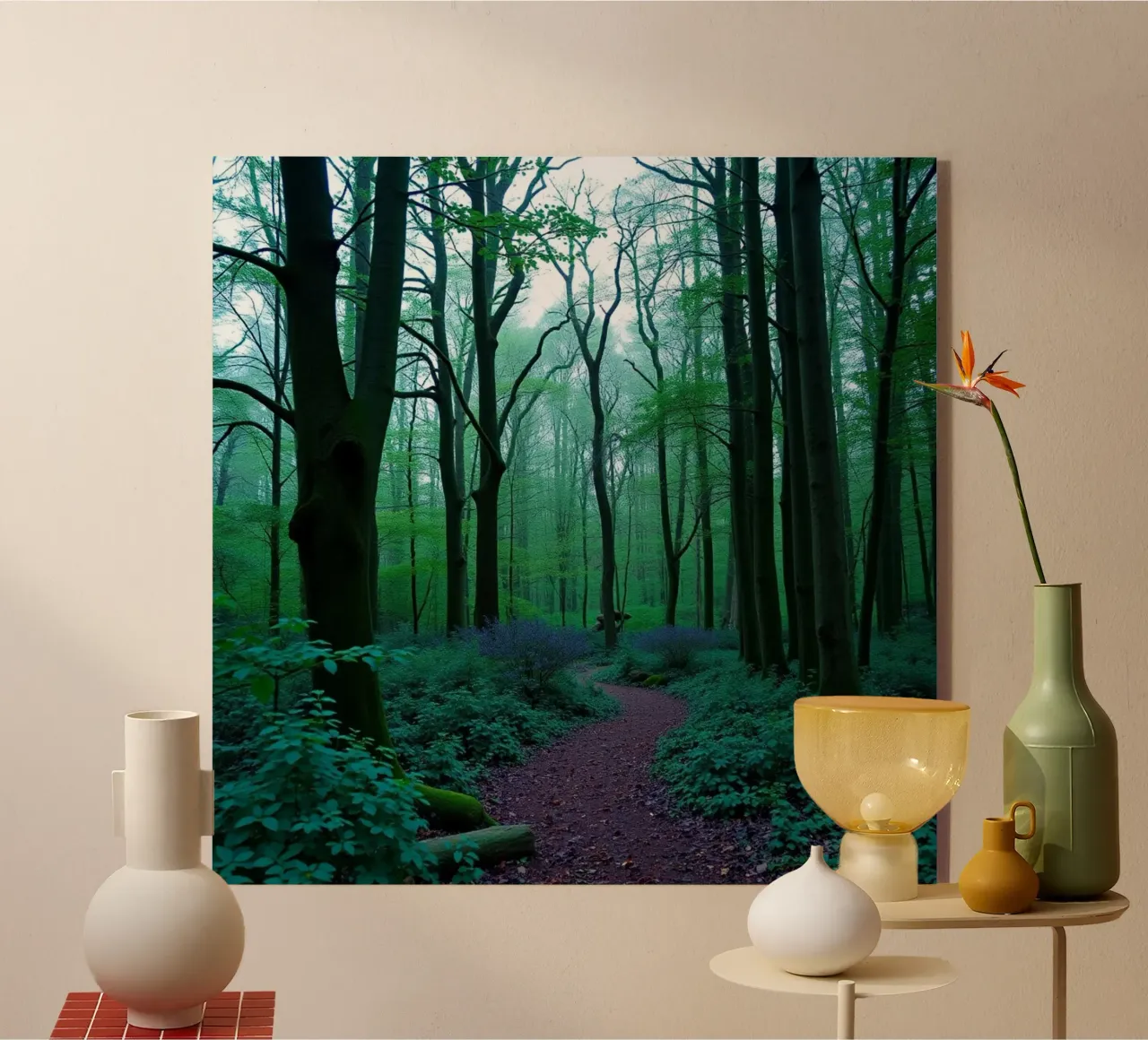 Paesaggio etereo plexiglass da PhotoVibe Decor