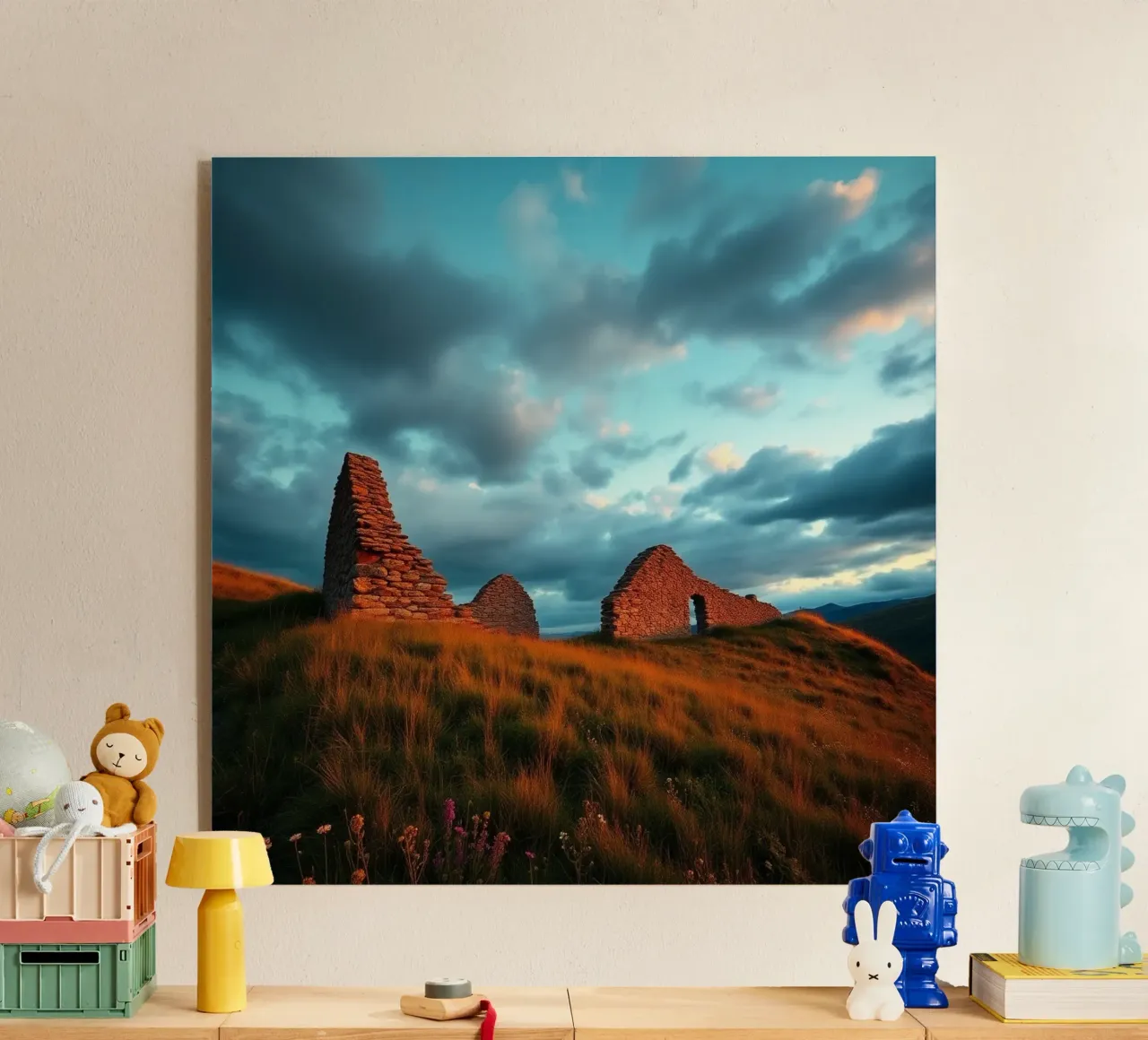 Paesaggio etereo plexiglass da PhotoVibe Decor