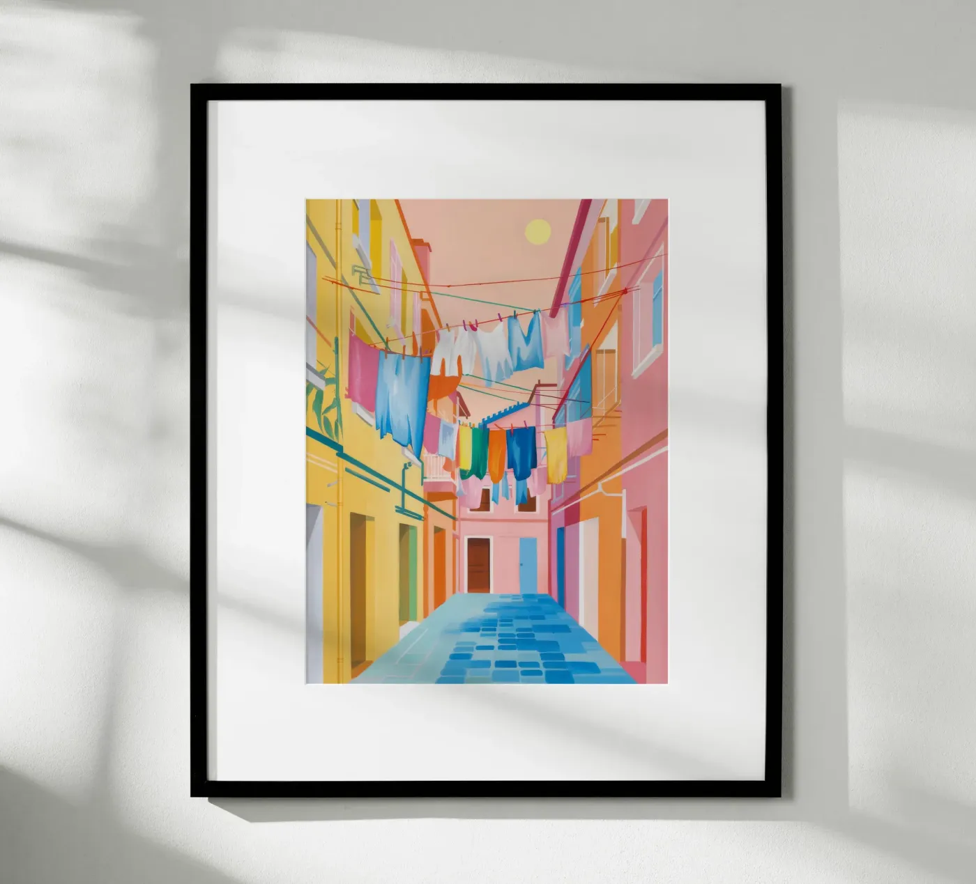 Luce della lavanderia poster da Aurora Muse