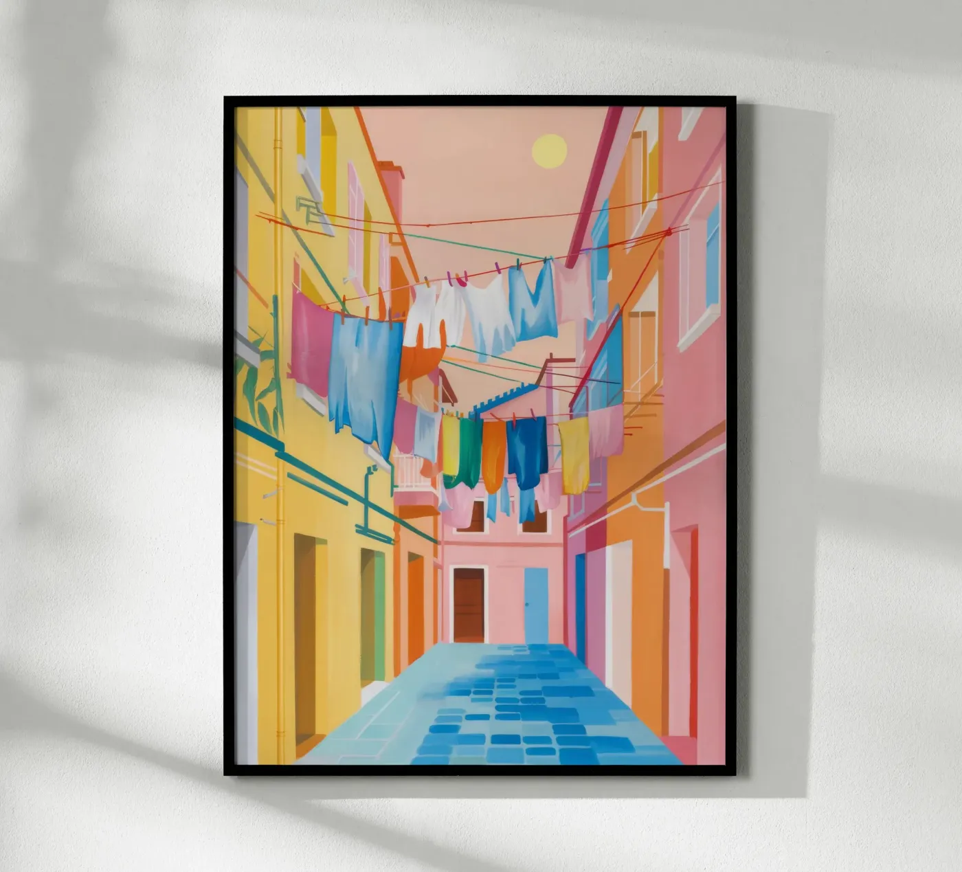 Luce della lavanderia poster da Aurora Muse