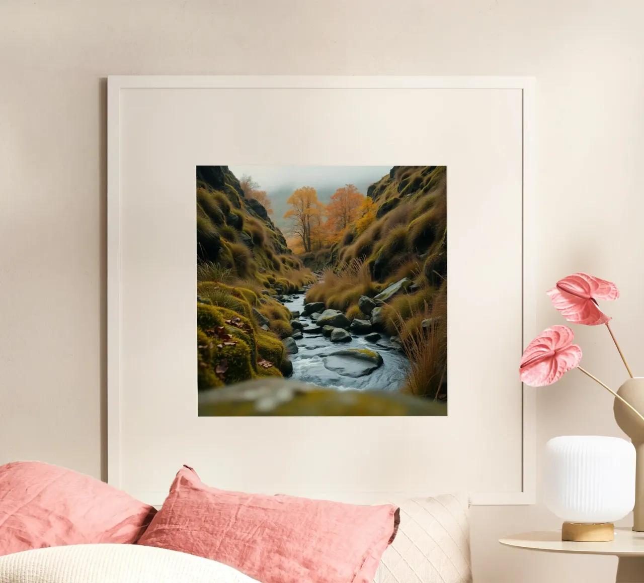 Paesaggio etereo carta hahnemühle da PhotoVibe Decor