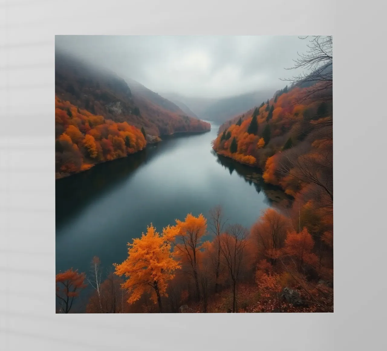 Paesaggio etereo pellicola backlit da PhotoVibe Decor