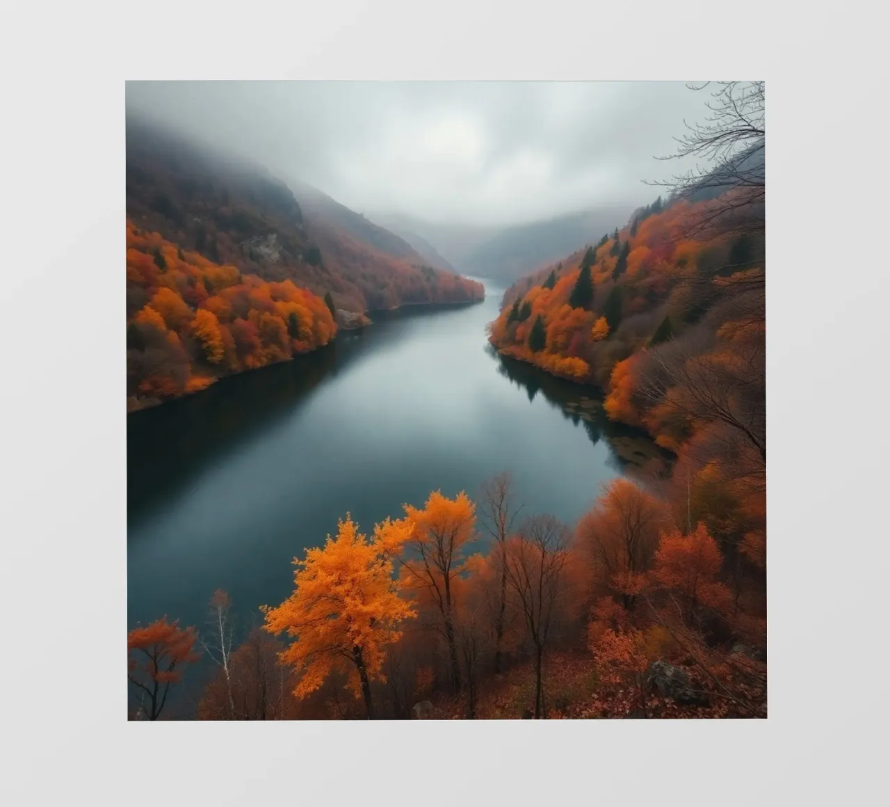 Paesaggio etereo pellicola backlit da PhotoVibe Decor