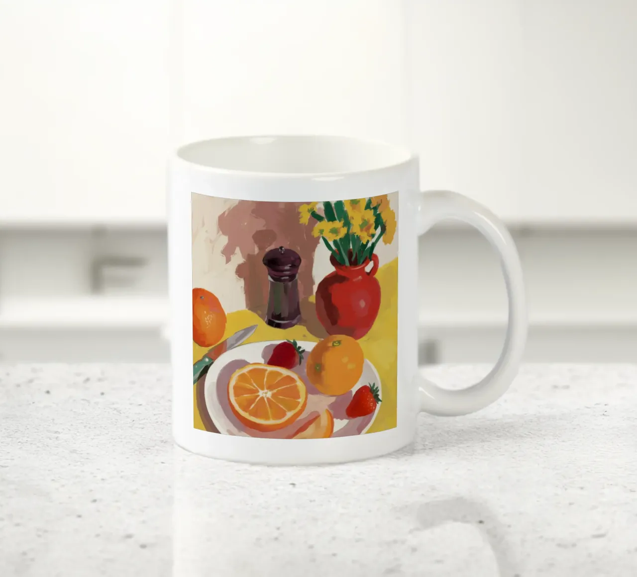 Palette Citrus Morning tazza in ceramica da Aurora Muse
