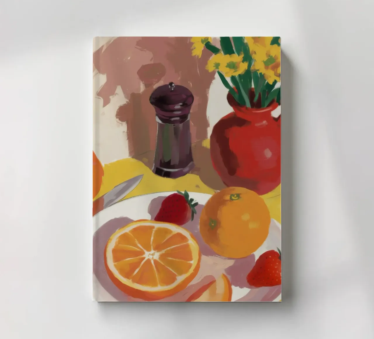 Citrus Morning Palette notebook by Aurora Muse