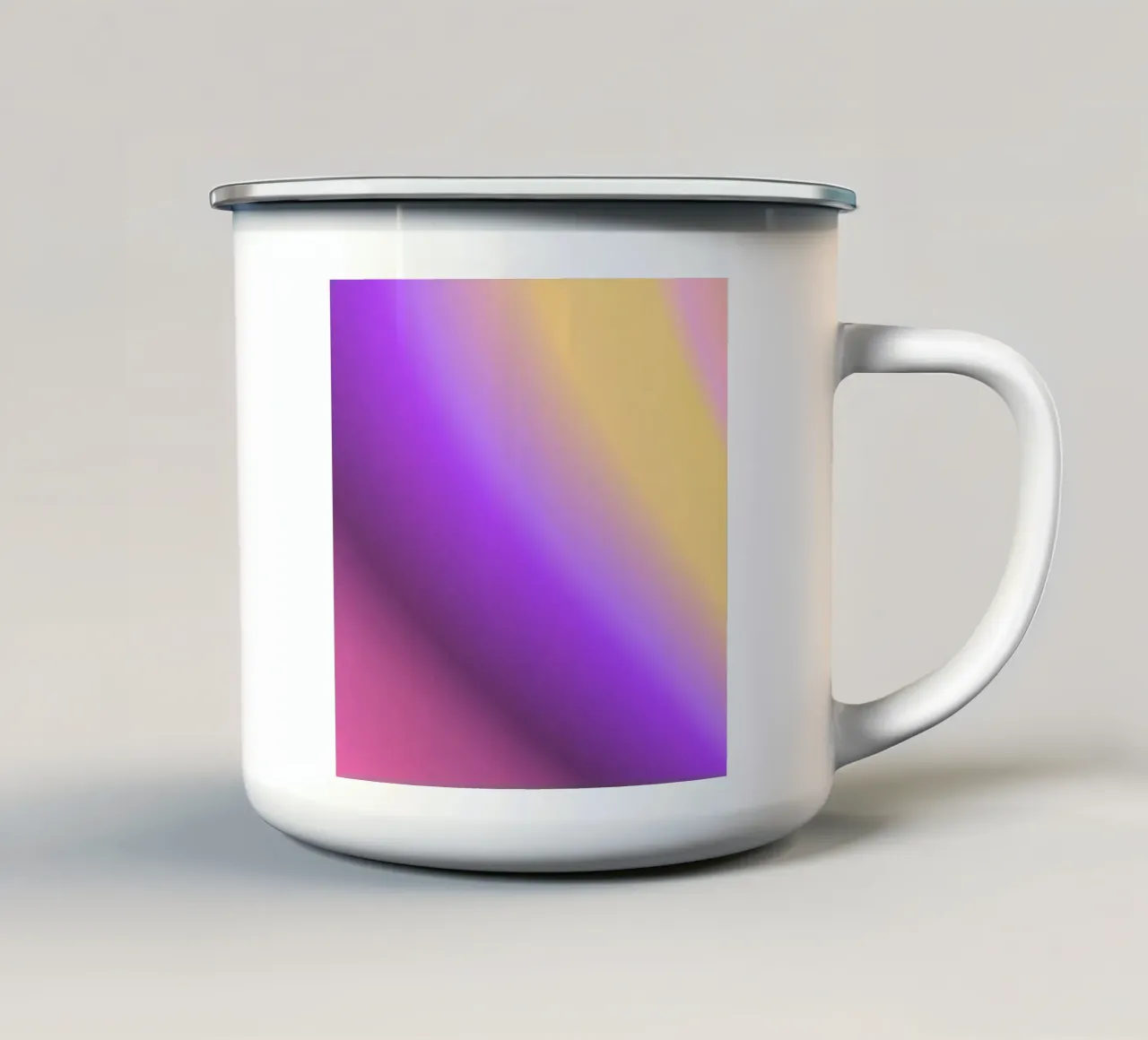 LION'S RAINBOW tazza in smalto da ÂME LIBRE STUDIO