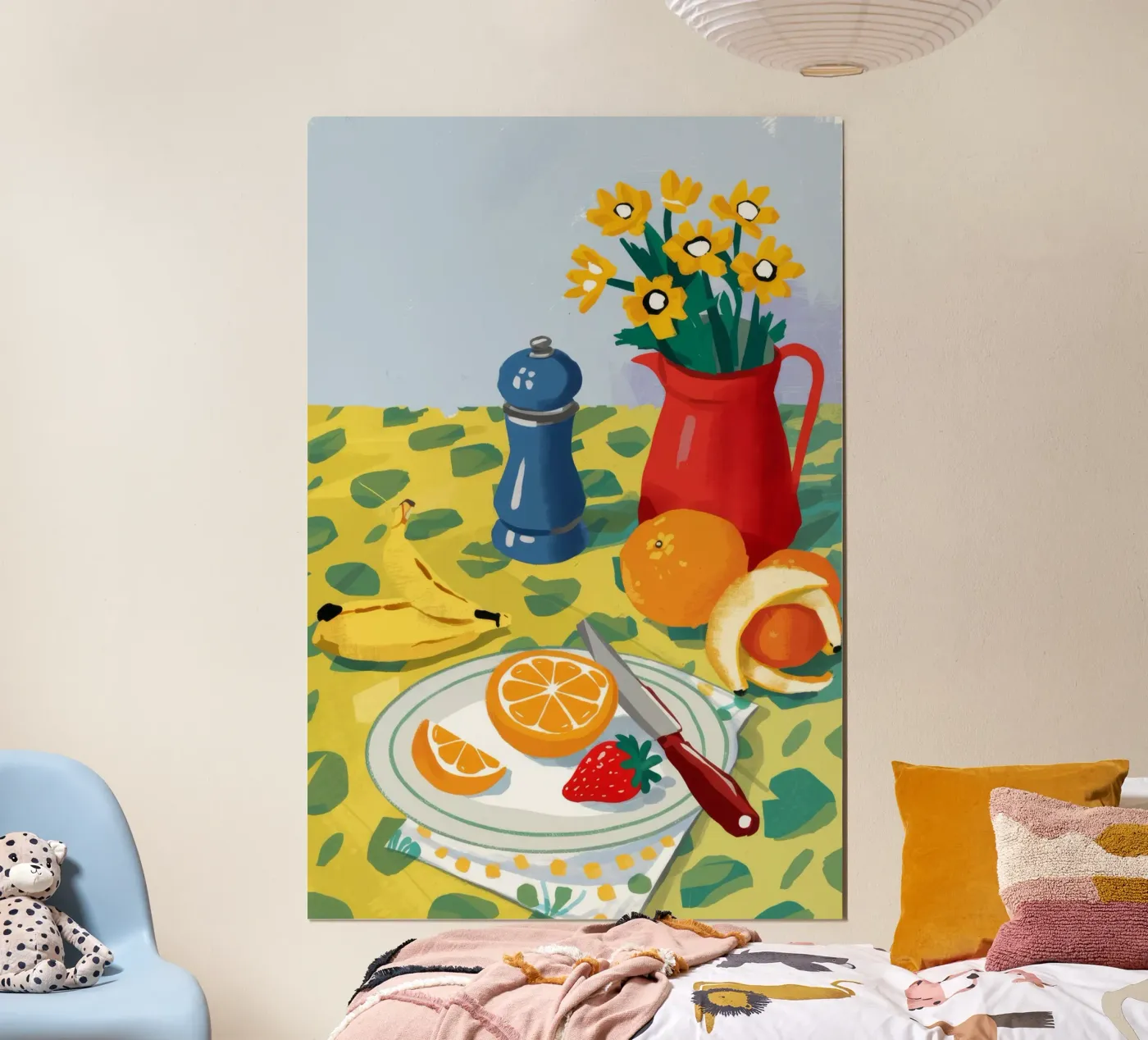 Daffodil Table Cheer poster by Aurora Muse