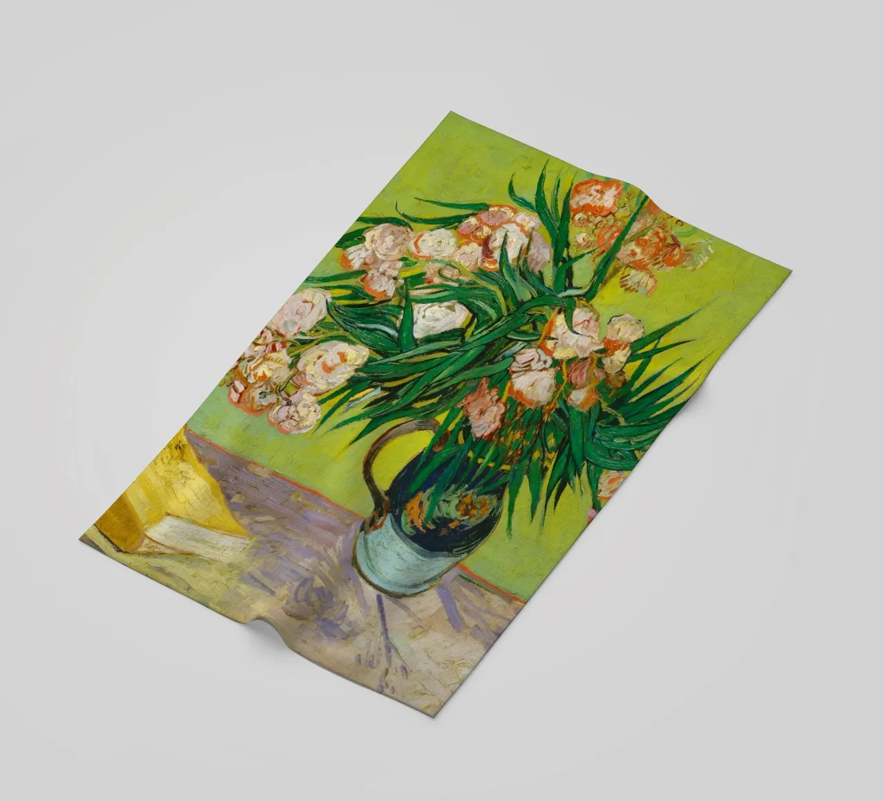 Oleandri (1888) di Vincent van Gogh telo mare da Art History