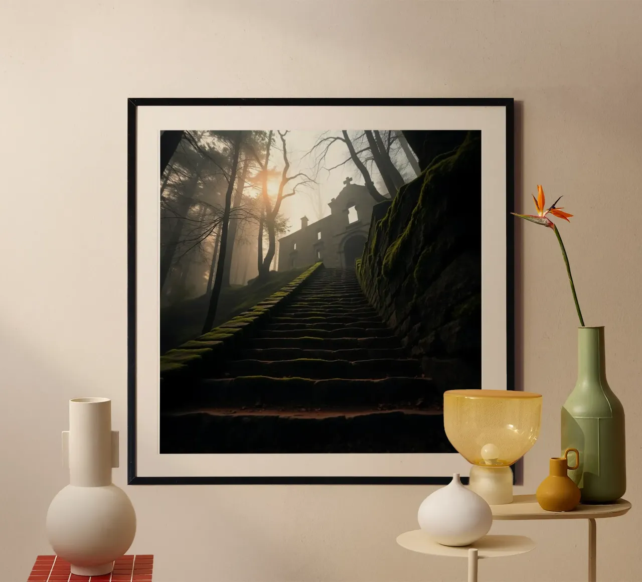 Paesaggio etereo carta hahnemühle da PhotoVibe Decor