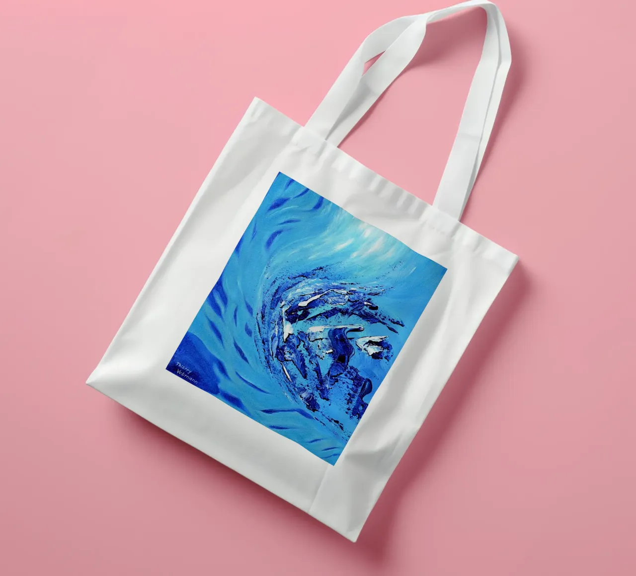 DREAMCATCHER. tote bag by Thierry Vobmann Abstract painting