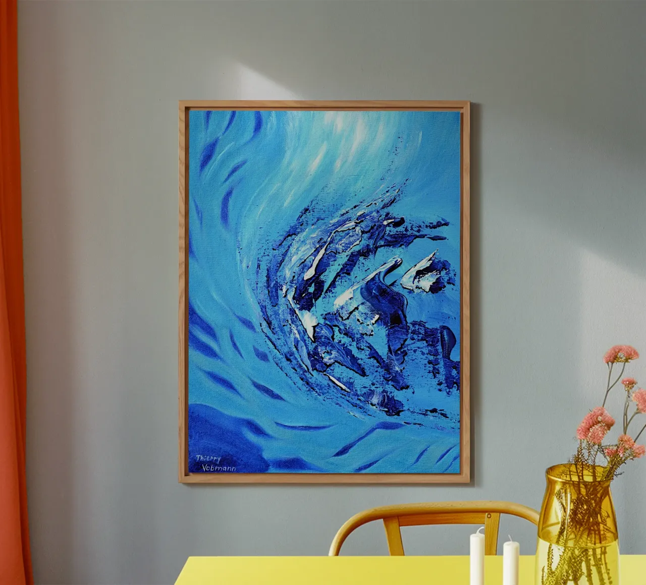 DREAMCATCHER. alluminio dibond da Thierry Vobmann Abstract painting