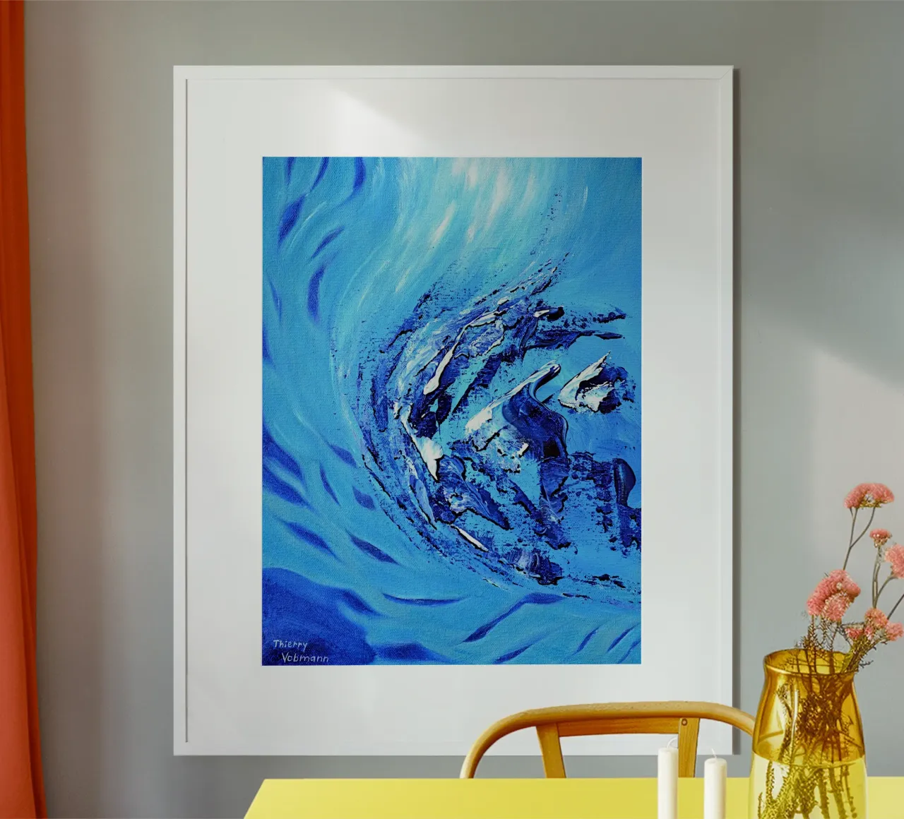 DREAMCATCHER. carta hahnemühle da Thierry Vobmann Abstract painting