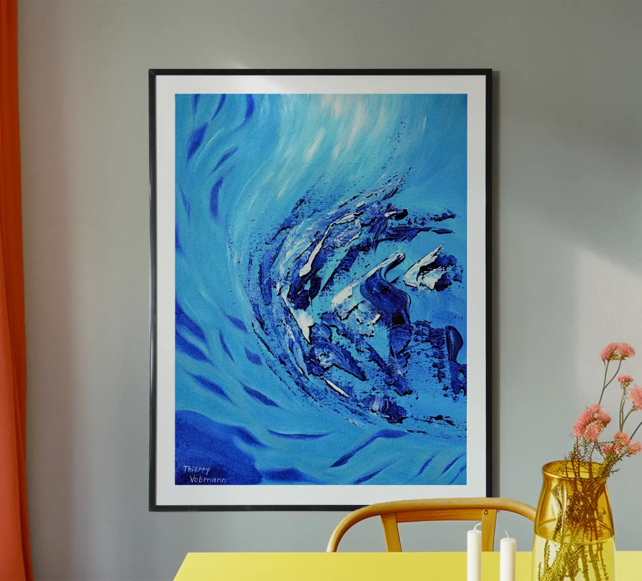 DREAMCATCHER. carta hahnemühle da Thierry Vobmann Abstract painting