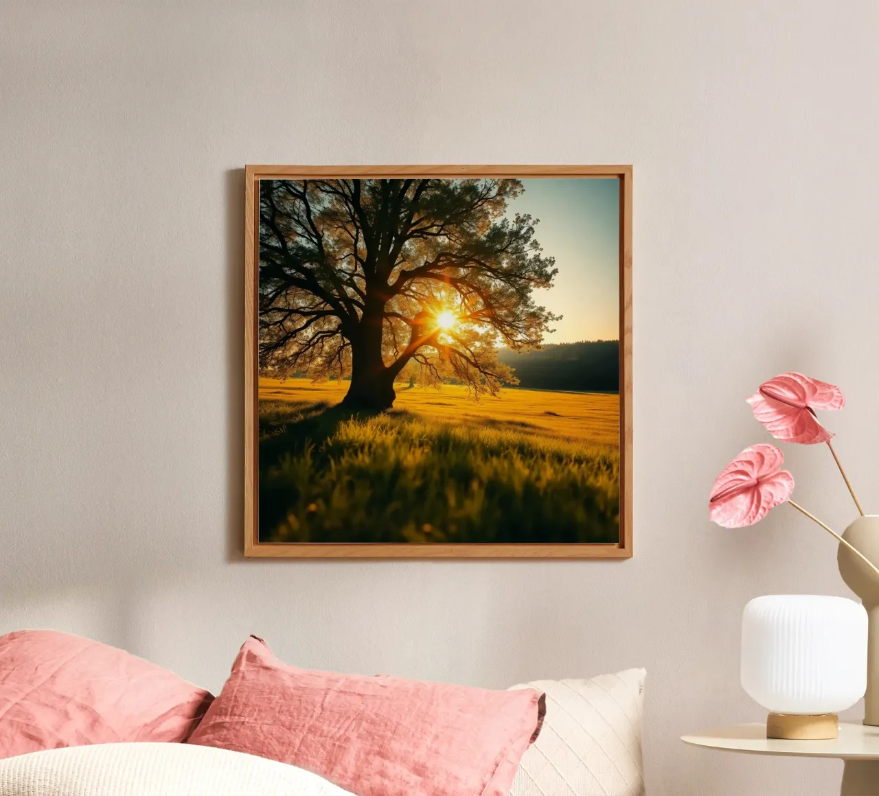 Paesaggio etereo pannello forex da PhotoVibe Decor