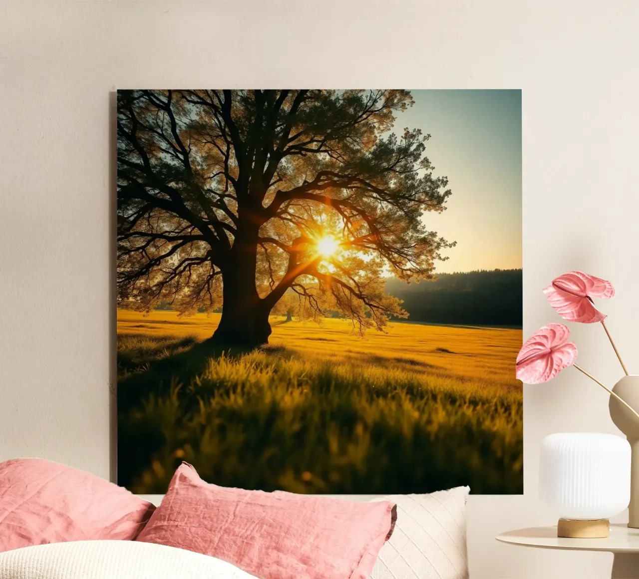Paesaggio etereo pannello forex da PhotoVibe Decor