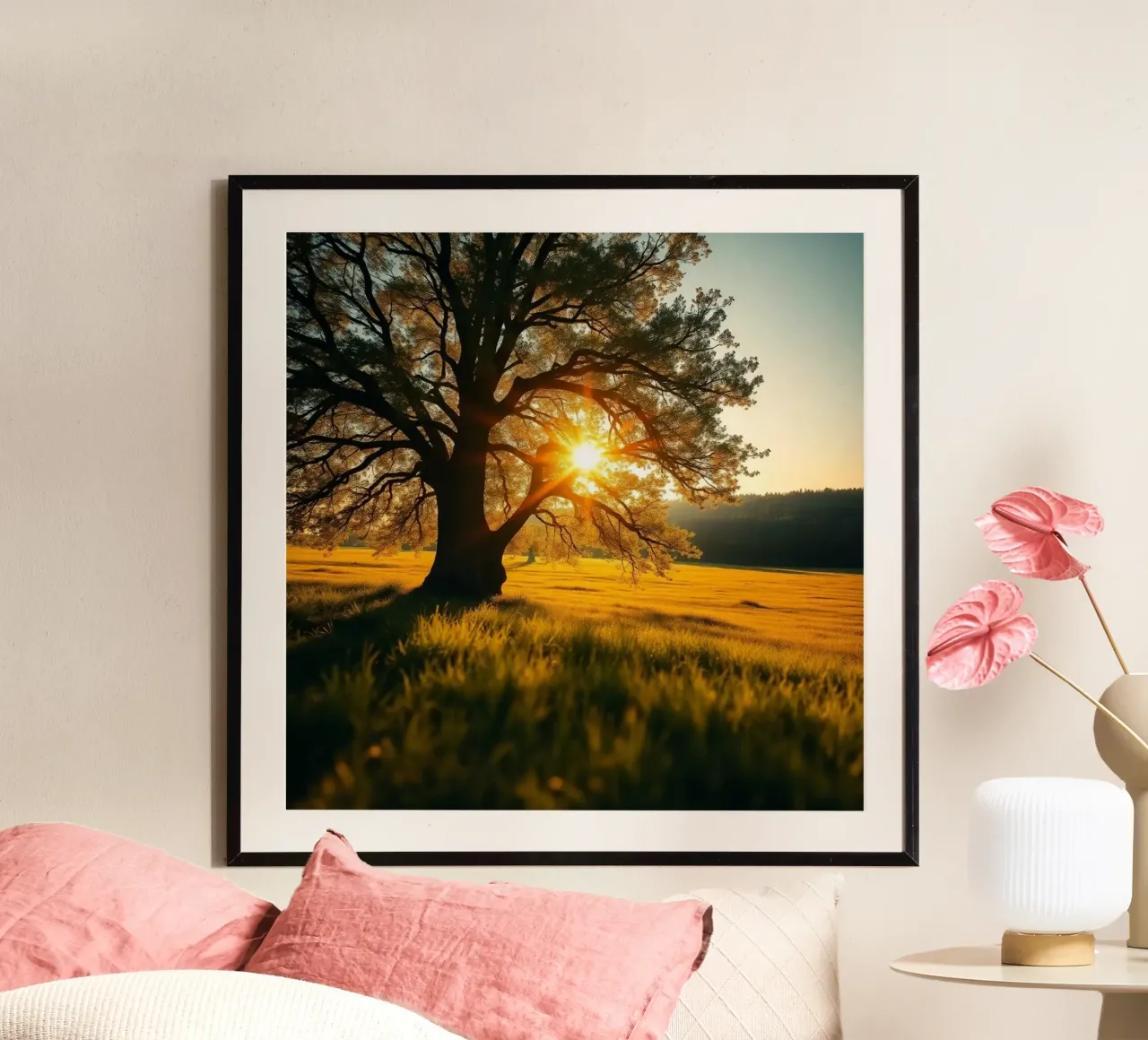 Paesaggio etereo carta hahnemühle da PhotoVibe Decor