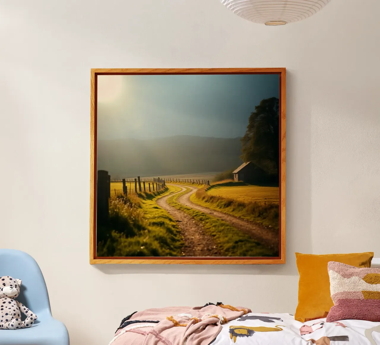 Paesaggio etereo plexiglass da PhotoVibe Decor