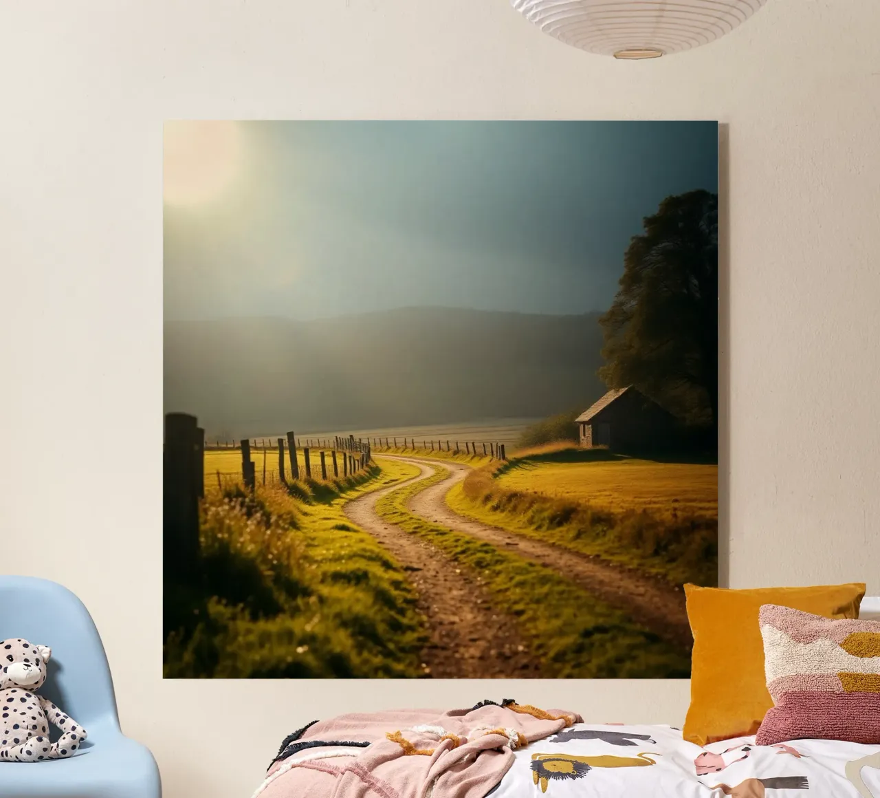 Paesaggio etereo plexiglass da PhotoVibe Decor
