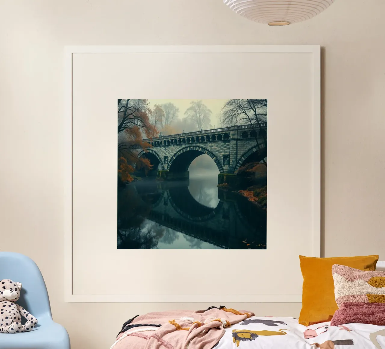 Paesaggio etereo carta hahnemühle da PhotoVibe Decor