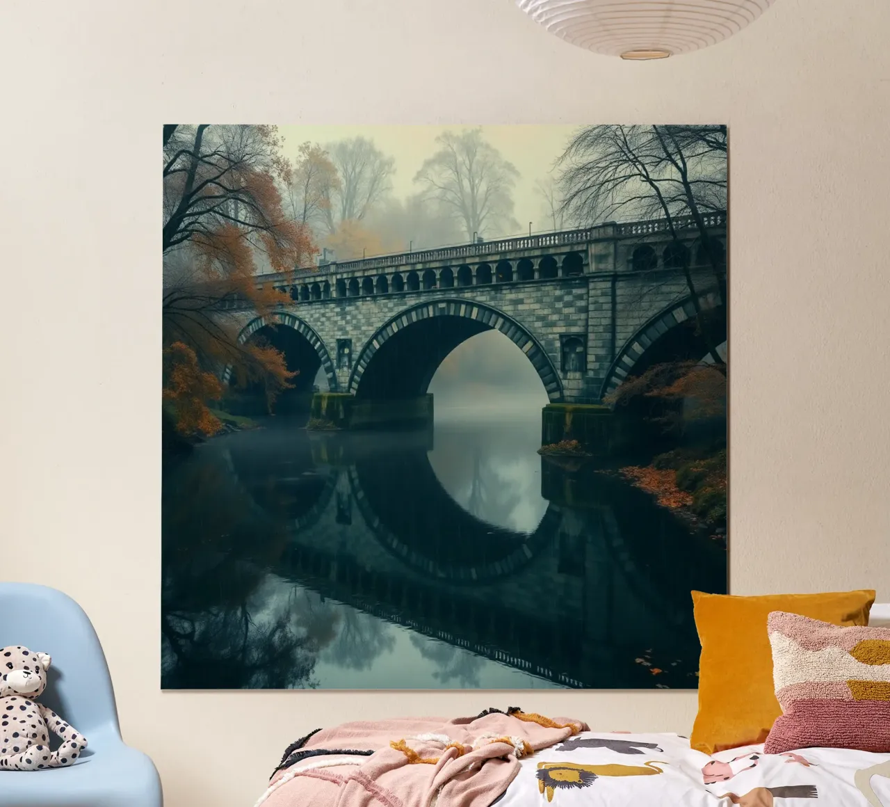 Paesaggio etereo carta hahnemühle da PhotoVibe Decor