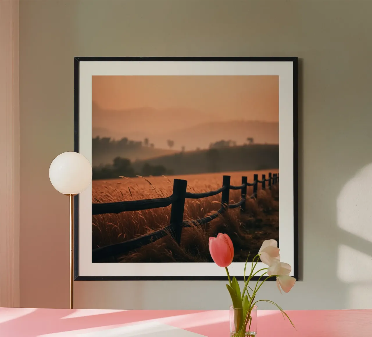 Paesaggio etereo poster da PhotoVibe Decor