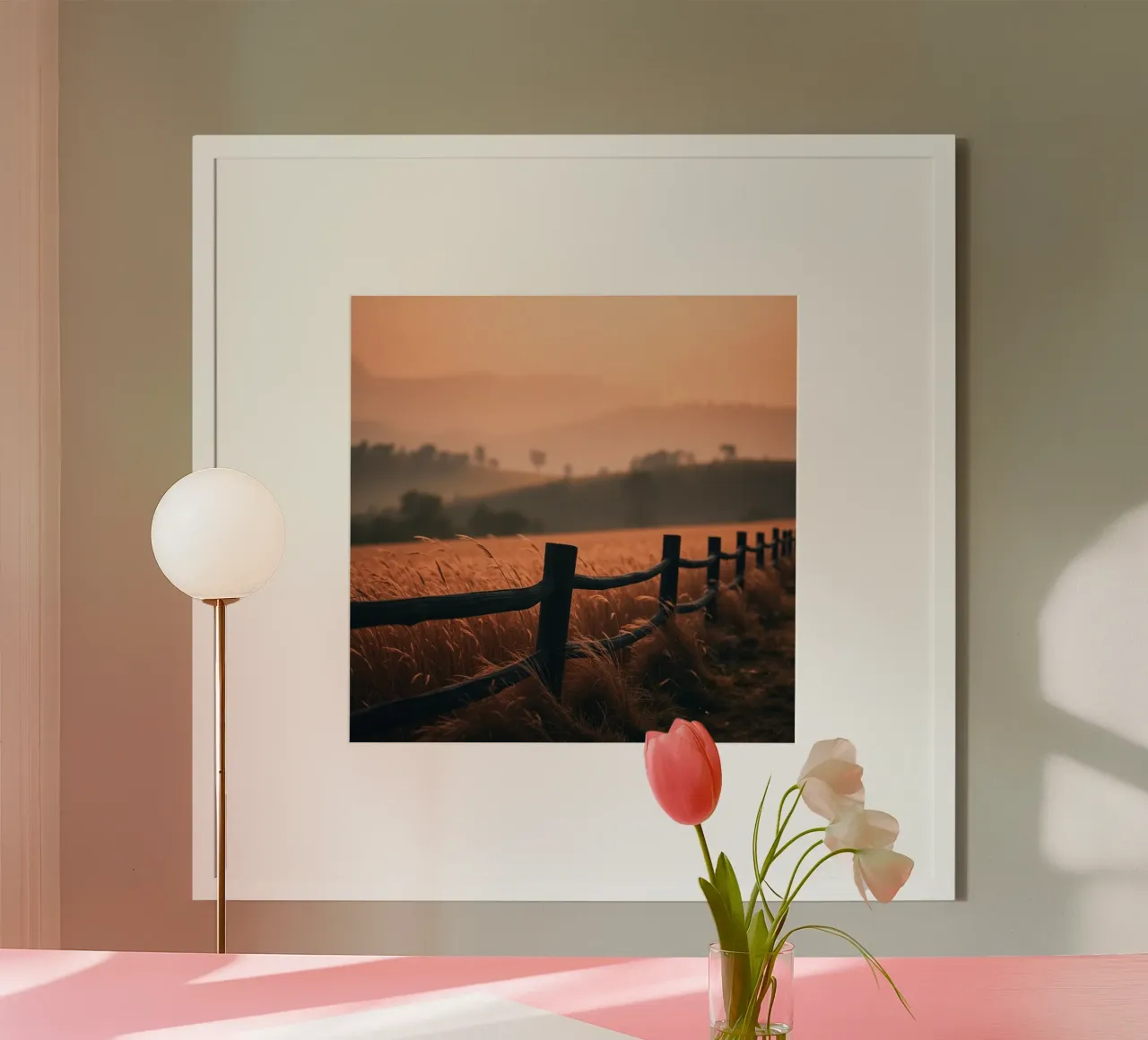 Paesaggio etereo poster da PhotoVibe Decor