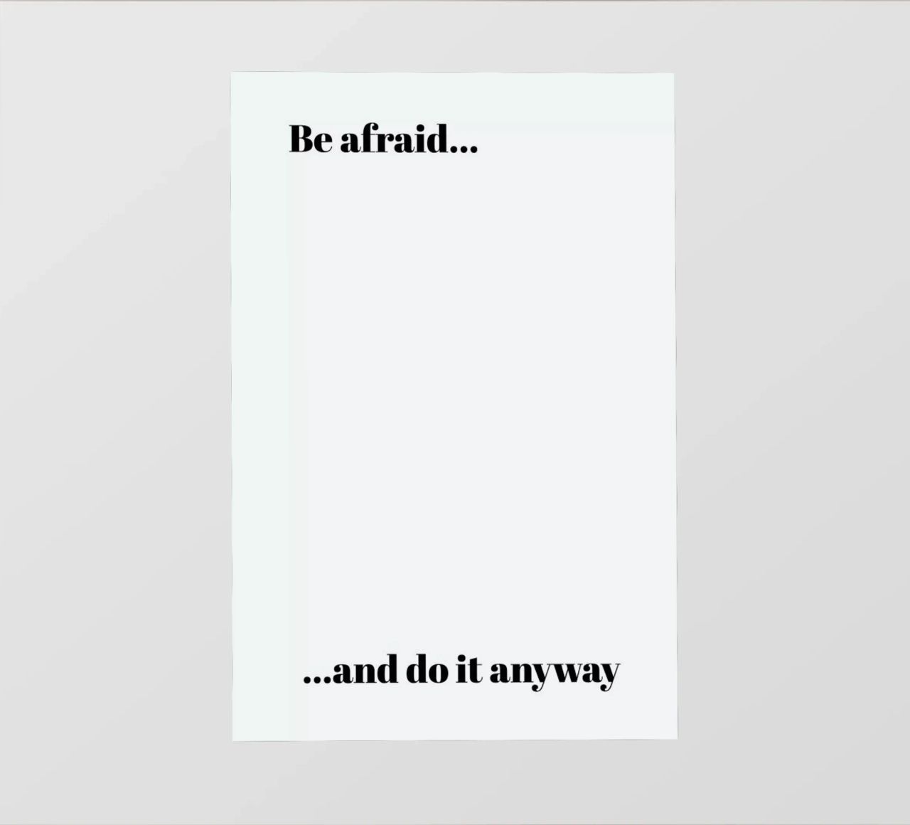Do It Anyway pellicola backlit da Studio One