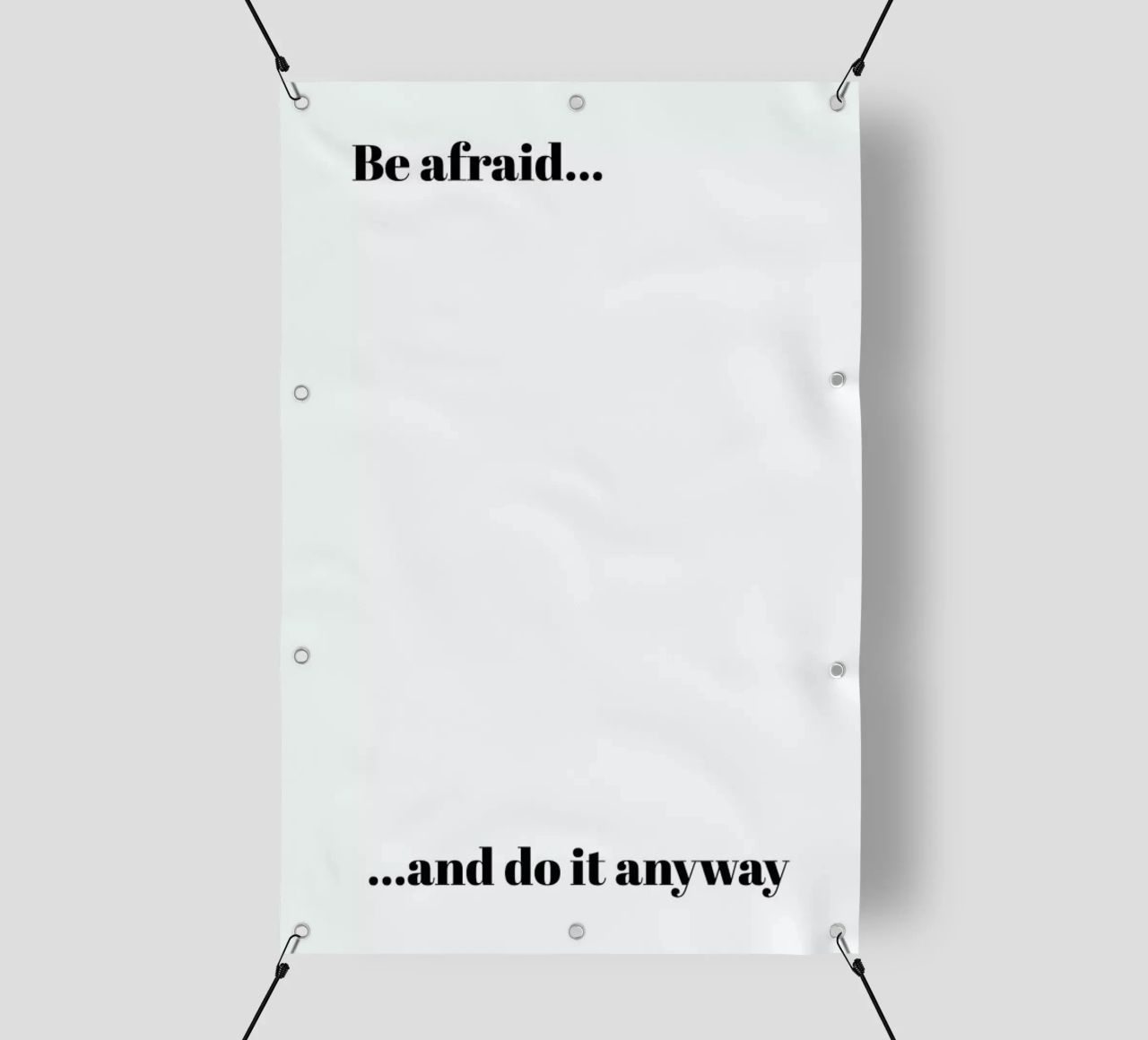 Do It Anyway telo in pvc da Studio One