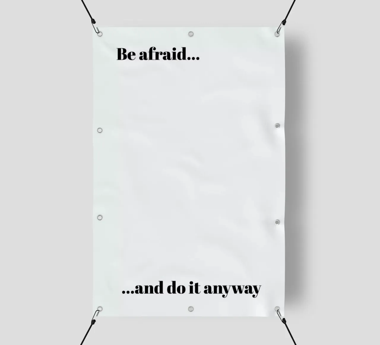 Do It Anyway telo in pvc da Studio One