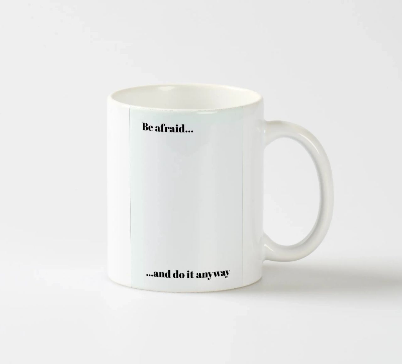 Do It Anyway tazza in ceramica da Studio One