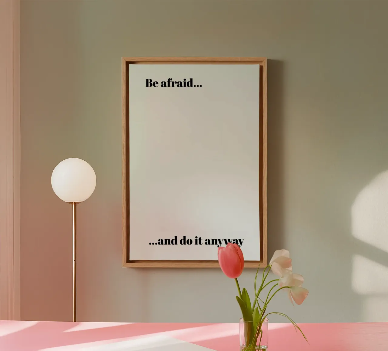 Do It Anyway tela con Cornice a cassetta da Studio One