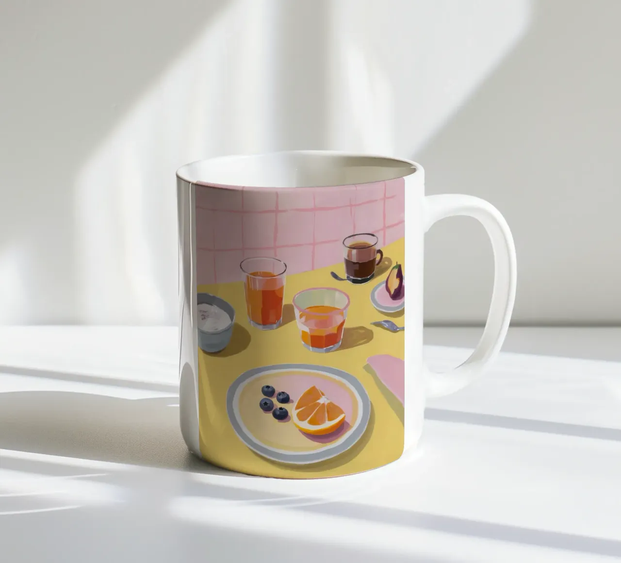 Spread mattutino morbido tazza in ceramica da Aurora Muse
