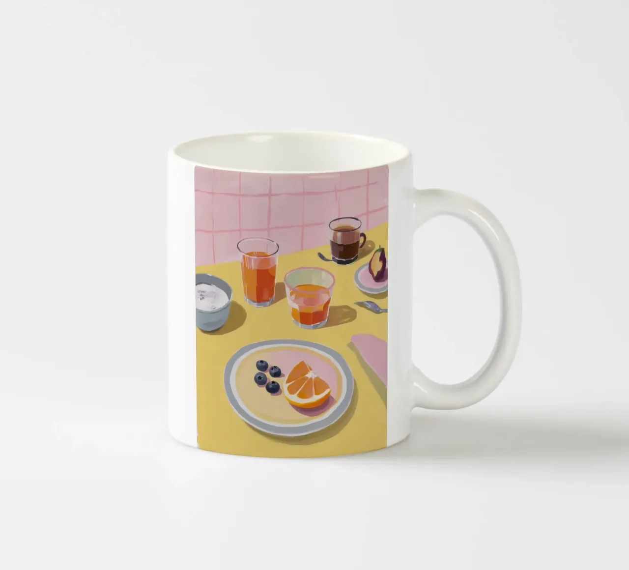 Spread mattutino morbido tazza in ceramica da Aurora Muse
