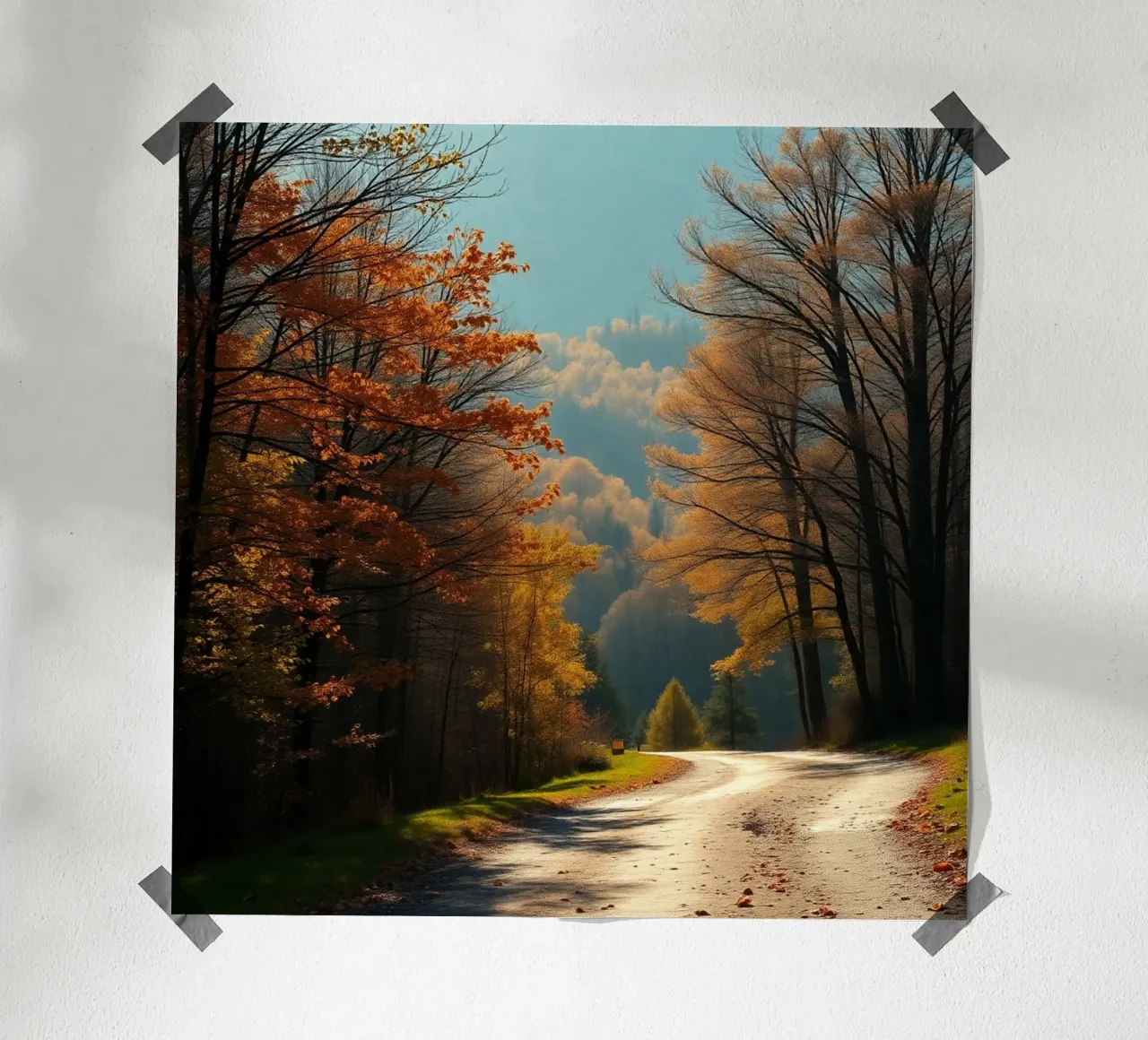 Paesaggio etereo carta hahnemühle da PhotoVibe Decor