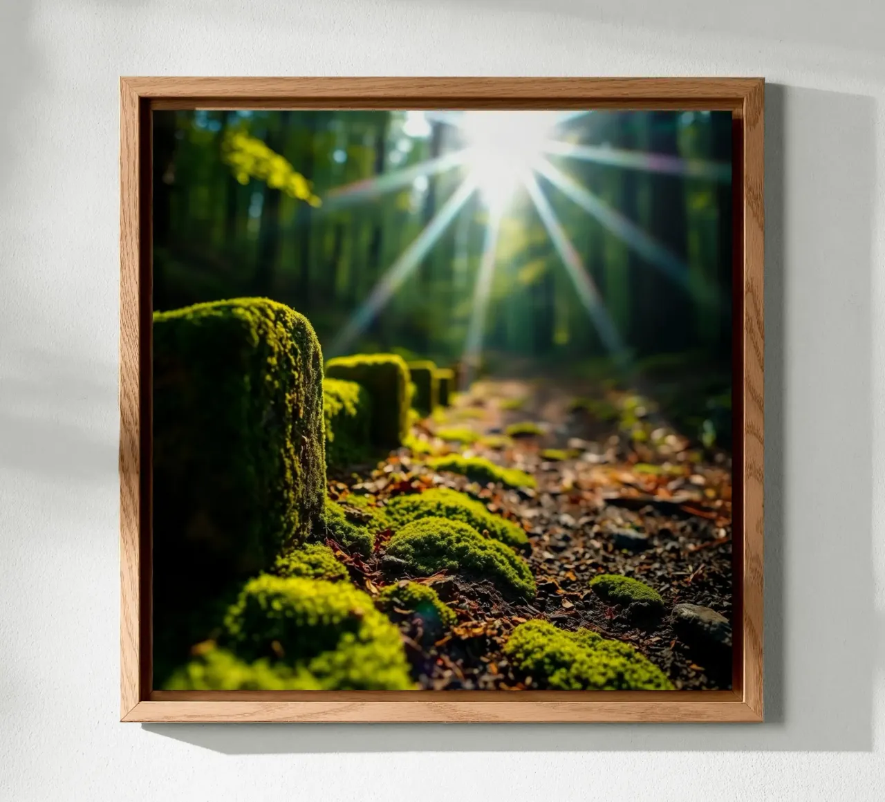 Paesaggio etereo alluminio dibond da PhotoVibe Decor