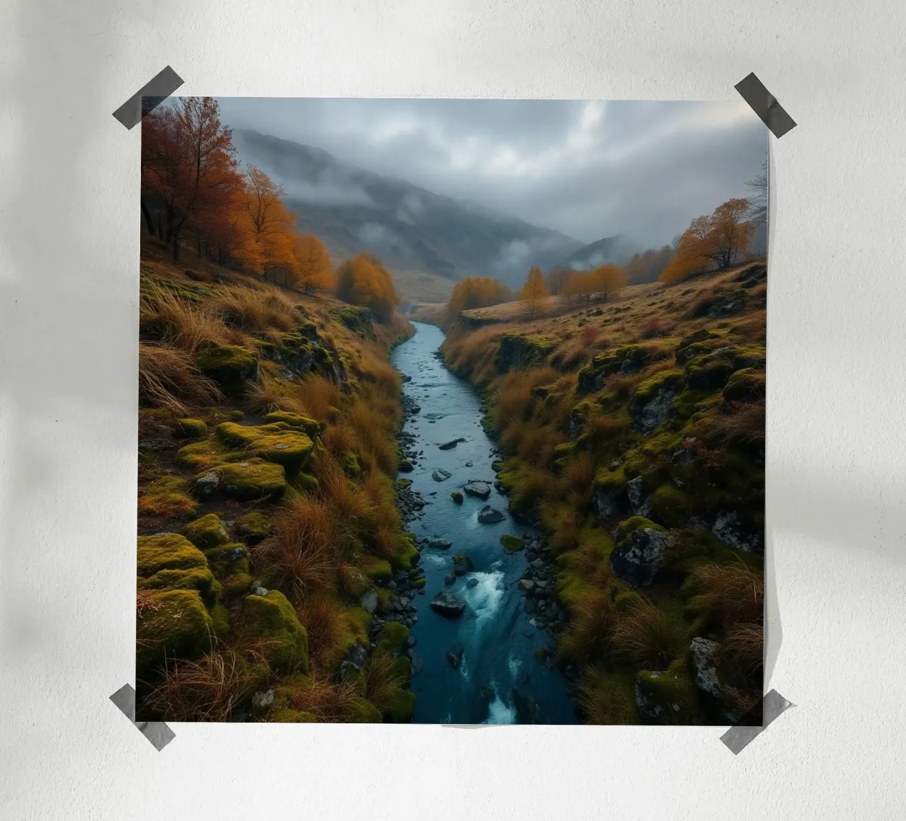 Paesaggio etereo poster da PhotoVibe Decor