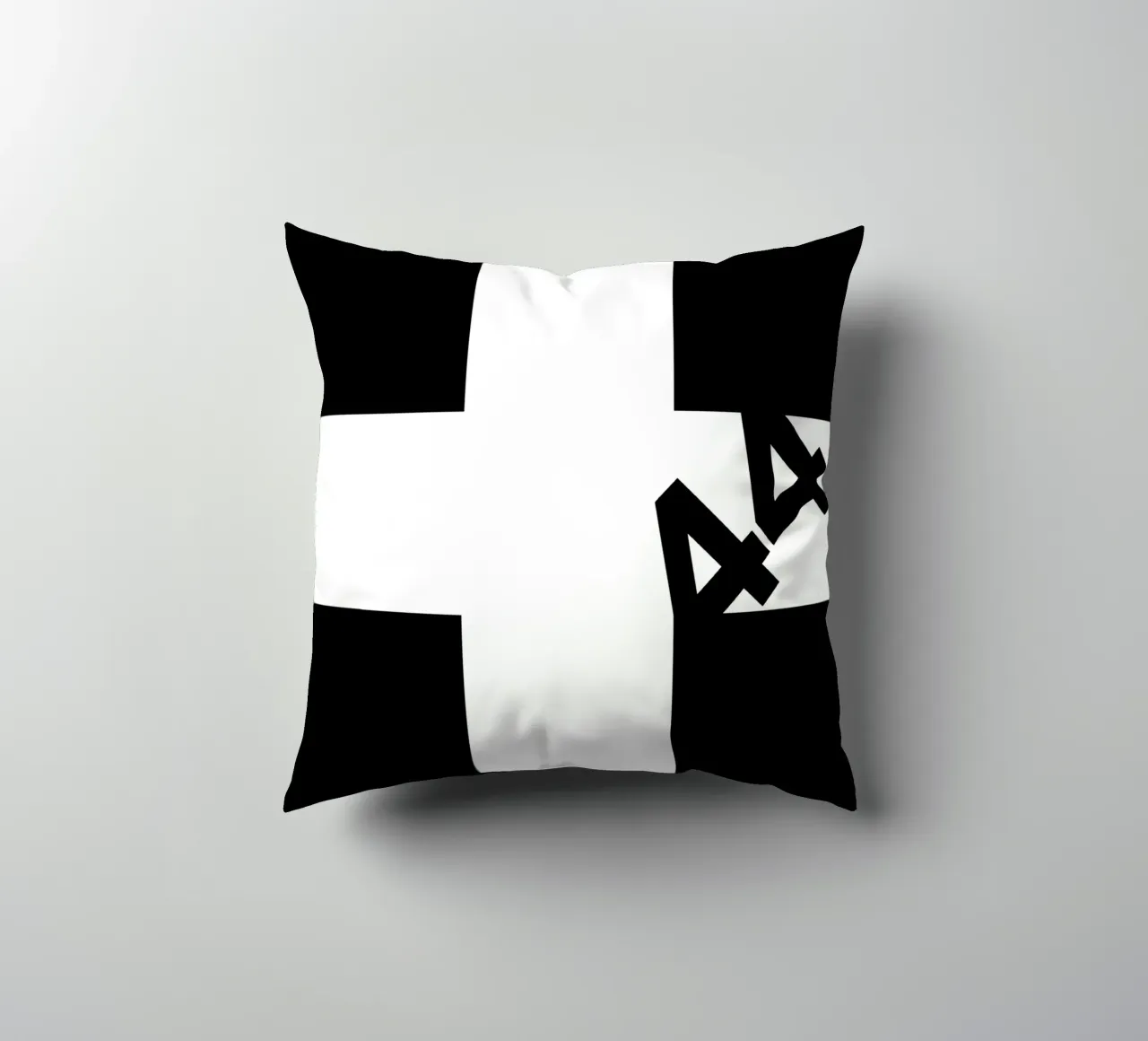 +44 (read as Plus Forty-four) cuscino da heatherparza