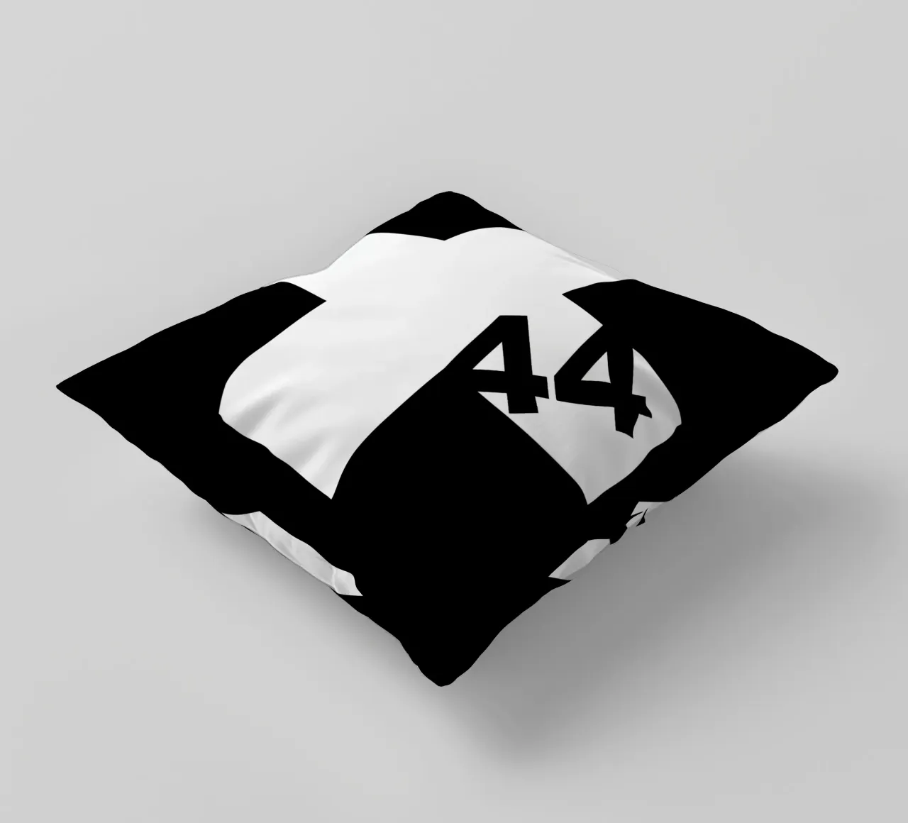+44 (read as Plus Forty-four) cuscino da heatherparza